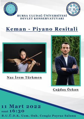 Naz İrem Türkmen - Violin Piano Recital 